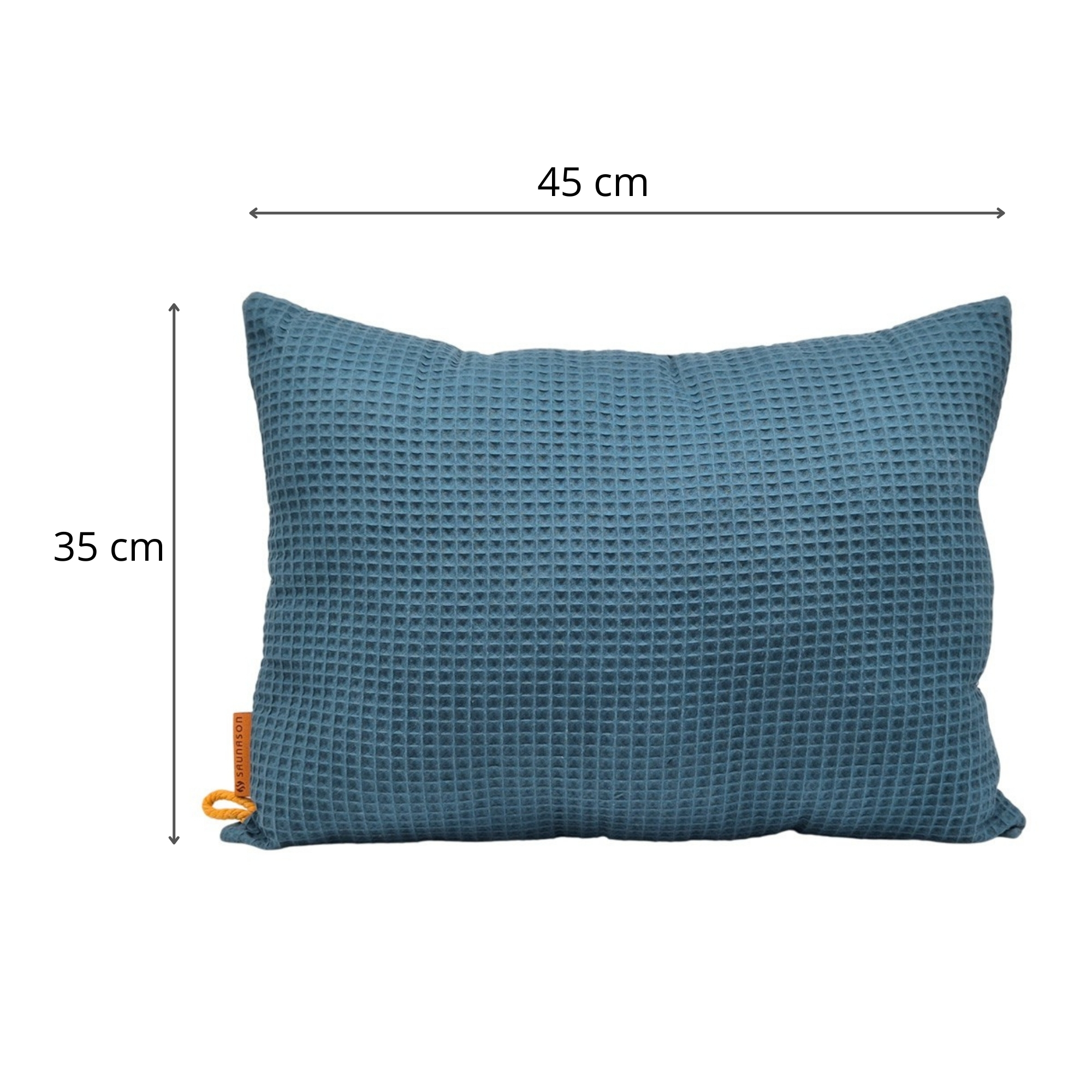 Saunason Sauna Pillow 45x35cm (Blue) - Image 2