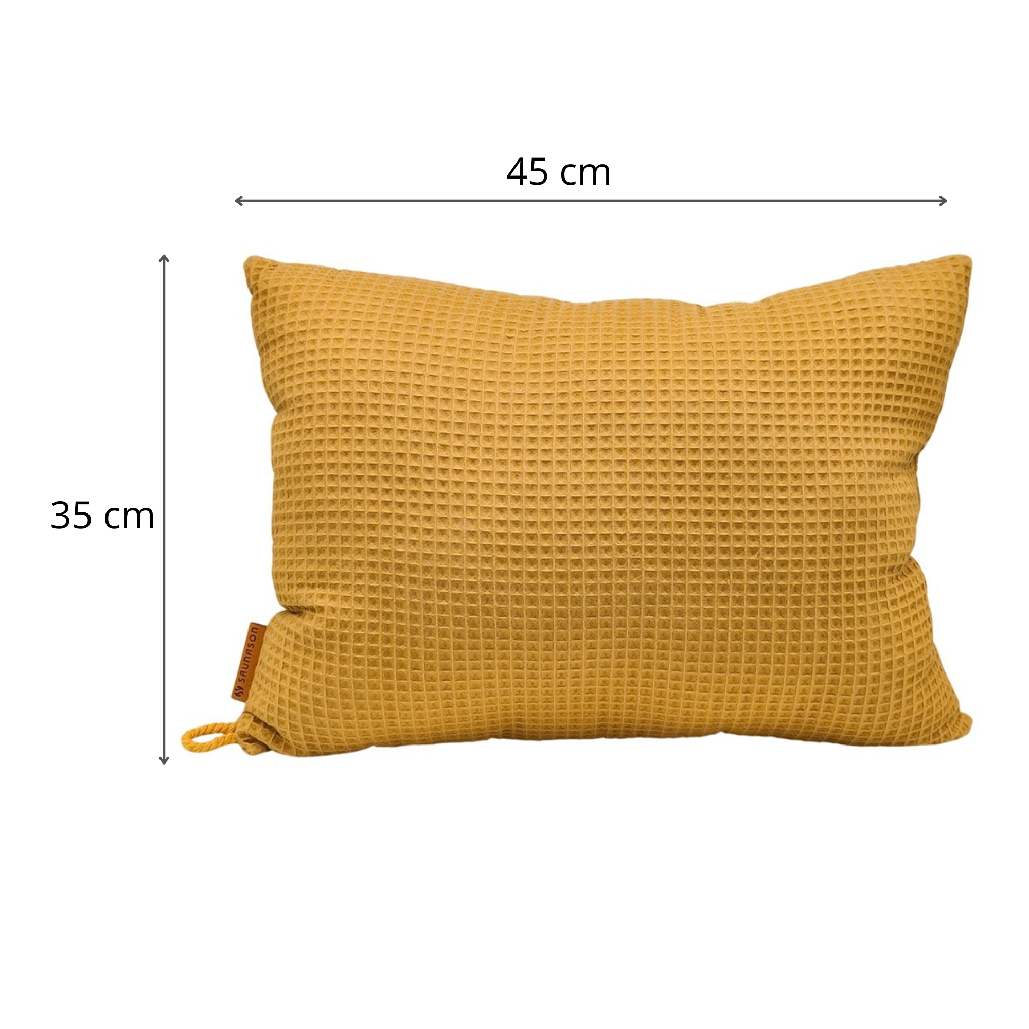 Saunason Sauna Pillow 45x35cm (Yellow) - Image 2